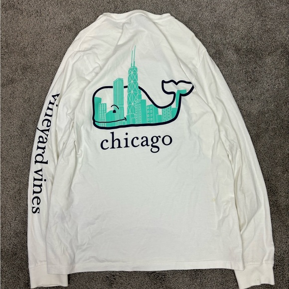 Vineyard Vines Other - White vineyard vines long sleeve chicago shirt‎